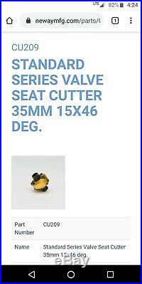 Neway valve seat cutter set
