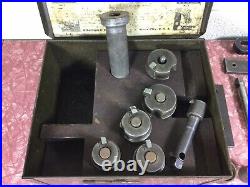 Sioux Valve Seat Ring Tool Valve Ring Cutter Set Grinder Case Albertson Co. Head