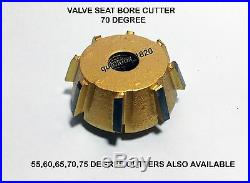 Small Block Chevy Heads VALVE SEAT CUTTER KIT 3 ANGLE CUT CARBIDE TIPPED