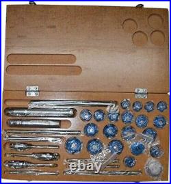 Small Carbide Tipped Valve Seat Cutter 21x Set 30 45 70 (20 Degree) For Vintage
