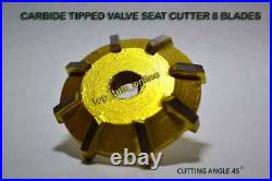 Small Gas Engine Heads Valve Seat Cutter Kit Carbide Tipped 34 Pcs All In One Us