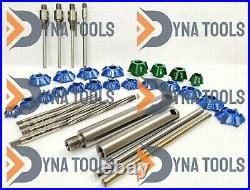 Small Gas Engine Heads Valve Seat Cutter Kit Carbide Tipped 34 Pcs All In One Us