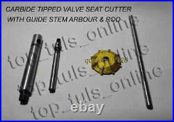 VALVE SEAT CUTTER KIT 3 ANGLE CUT CARBIDE PERFORMANCE 27.5mm-26mm 30-45-60 VALVE SEAT CUTTER KIT 3 ANGLE CUT CARBIDE PERFORMANCE 27.5mm-26mm 30-45-60