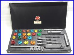 VALVE SEAT CUTTER KIT CARBIDE TIPPED TWO WHEELERS & THREE WHELLERS 100cc to 350C