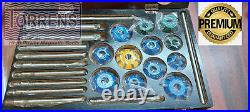 VALVE SEAT CUTTER SET 24 pcs CARBIDE TIPPED CHEVY, FORD, CLEAVLAND