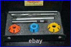 VALVE SEAT CUTTER SET 24 pcs CARBIDE TIPPED CHEVY, FORD, CLEAVLAND NEW#