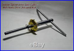 VALVE SEAT CUTTER SET CARBIDE TIPPED MOTORCYCES, ATVs HEADS REAMERS+GUIDE STEMS