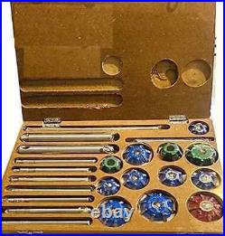 Valve Seat 12PCs Carbide Face Cutter With Wooden Box