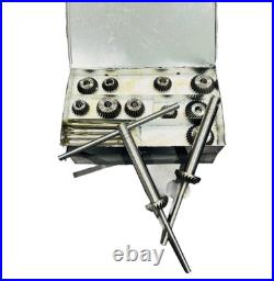 Valve Seat And Carbon Steel Face Cutter Set 21 Pcs With Metal Box Tools USA