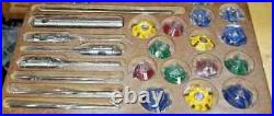 Valve Seat Cutter 14PCs Carbide Set For Car & Bikes With Wooden Box Valve Seat Cutter 14PCs Carbide Set For Car & Bikes With Wooden Box