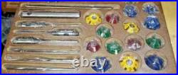 Valve Seat Cutter 14PCs Carbide Set For Car & Bikes With Wooden Box