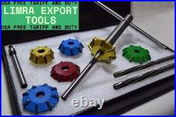 Valve Seat Cutter Carbide Tipped 3 Angle Cut Custom Made 30-45-60 Degree Best
