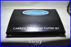 Valve Seat Cutter Carbide Tipped 3 Angle Cut Custom Made 30-45-60 Degree Best