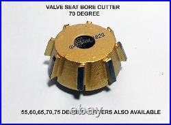 Valve Seat Cutter Kit 1.940-1600 11/32 30-45-60 Carbide Tipped 3 Angels Cut Valve Seat Cutter Kit 1.940-1600 11/32 30-45-60 Carbide Tipped 3 Angels Cut
