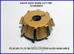 Valve Seat Cutter Kit Carbide Tipped For Chrysler Big Block 3 Angle Cut 30,45,60