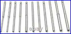 Valve Seat Cutter Pilot Set, 12-Piece Precision Valve Guide Pilots for Valve