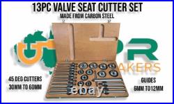 Valve Seat Cutter Set 13pc Aprica (Sizes from 30-60mm) Valve Seat Cutter Set 13pc Aprica (Sizes from 30-60mm)