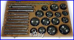Valve Seat Cutter Set 15pc (Sizes from 1.1/16 2)Automotive Industrial Tool