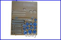 Valve Seat Cutter Set 24 Pcs Carbide Tipped Chevy Ford Cleveland Gmc