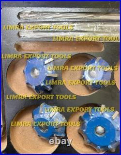 Valve Seat Cutter Set Carbide Chevy Sbc 350 Modified 2.020-1.600 343 45-60