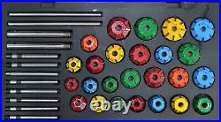 Valve Seat Cutter Set Carbide Tipped 37 For Chevy Ford GMC Caterpillar Komtus