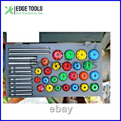 Valve Seat Cutter Set Carbide Tipped 37 For Chevy, Ford. Gmc, Caterpillar, Komtus Valve Seat Cutter Set Carbide Tipped 37 For Chevy, Ford. Gmc, Caterpillar, Komtus