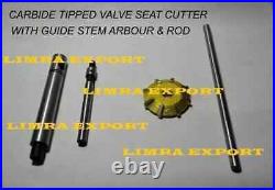 Valve Seat Cutter Set Carbide Tipped 37 For Chevy, Ford. Gmc, Caterpillar, Komtus Valve Seat Cutter Set Carbide Tipped 37 For Chevy, Ford. Gmc, Caterpillar, Komtus