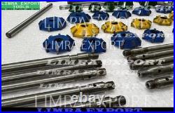 Valve Seat Cutter Set Carbide Tipped 3 Angle Restoration Kit 20° 30° 45°