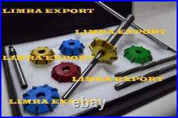 Valve Seat Cutter Set Carbide Tipped 3 Angle Restoration Kit 20° 30° 45° Valve Seat Cutter Set Carbide Tipped 3 Angle Restoration Kit 20° 30° 45°