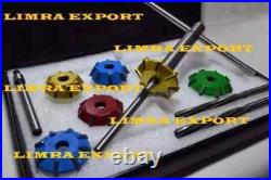 Valve Seat Cutter Set Carbide Tipped 3 Angle Restoration Kit -20°-30°-45° BEST