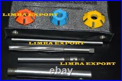 Valve Seat Cutter Set Carbide Tipped 46 MM 38 MM 45 Deg 41 MM 70 Deg Stm+remr