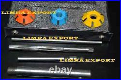Valve Seat Cutter Set Carbide Tipped 46 MM 38 MM 45 Deg 41 MM 70 Deg Stm+remr Valve Seat Cutter Set Carbide Tipped 46 MM 38 MM 45 Deg 41 MM 70 Deg Stm+remr
