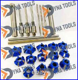 Valve Seat Cutter Set Kawasaki, Honda, Yamaha Carbide Tipped 24 Pcs Bikes, Atv