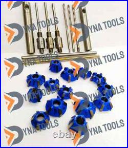 Valve Seat Cutter Set Kawasaki, Honda, Yamaha Carbide Tipped 24 Pcs Bikes, Atv
