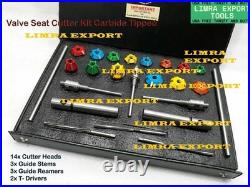 Valve Seat Cutter Set Kawasaki, Honda, Yamaha Carbide Tipped 24 Pcs Bikes, Atv Best