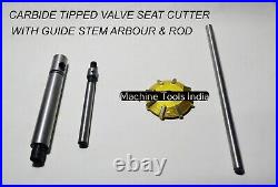 Valve Seat Cutter carbide tipped 31 mm 36 mm 45 degree +5 5.5 guide stem & T H