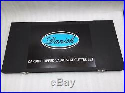 Valve Seat Cutters Kit Carbide Tipped 3 Angle Job On Seat Built Performance