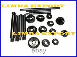 Valve Seat & Face Cutter Set 21 Pieces Set For Vintage Cars & Bikes USA Valve Seat & Face Cutter Set 21 Pieces Set For Vintage Cars & Bikes USA