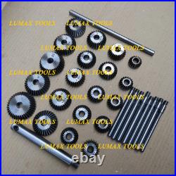 Valve Seat Face Cutter Set Carbon Steel 15 Pieces Metal Box Vintage Cars Bikes