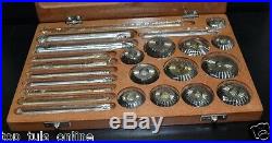 Valve Seat Tool Kit 12 Pcs High Carbon Steel Cutter For Vintage Block Heads Hq