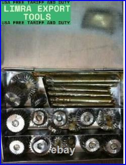 Valve Seat Tool Kit 21 Pcs High Carbon Steel Cutter For Vintage Block Heads