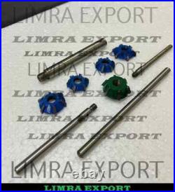 Valve seat Cutter SetCarbide Tipped3Angle Job2.020-1.600 30-45-60 Degrees BEST