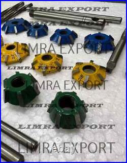 Valve seat Cutter SetCarbide Tipped3Angle Job2.020-1.600 30-45-60 Degrees BEST