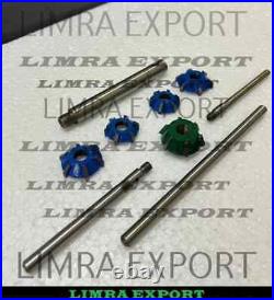 Valve seat Cutter Set Carbide Tipped 3 Angle Job 2.020-1.600 30-45-60 Degrees