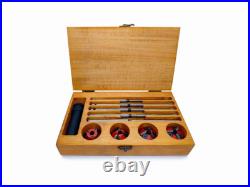 Valve seat cutter ø18-38 mm set With? Arbide Adjustable Blades 10pcs