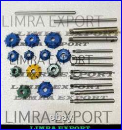 Valve seat cutter kit Go Kart Mower Motorcycle ATV 3 Angle Valve Job
