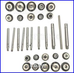 Valve seat milling cutter set made of high-speed steel for car and Valve seat milling cutter set made of high-speed steel for car and