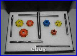 Volvo B 230/B20 Heads Valve seat Cutter SetCarbide Tipped3Angle Cut Box Set BEST