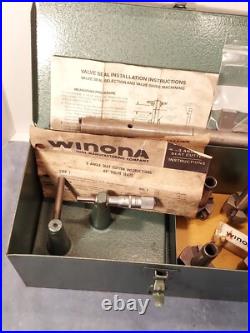 Winona TA-600 3 Angle Valve Seat Cutter Kit with Winona TA-600 3 Angle Valve Seat Cutter Kit with
