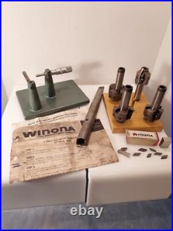 Winona TA-600 3 Angle Valve Seat Cutter Kit with Winona TA-600 3 Angle Valve Seat Cutter Kit with